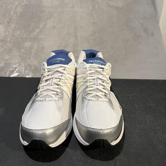 New Balance 847v2 Shoes Mens Size 13 White Silver Blue Walking MW847WT2 main image 11